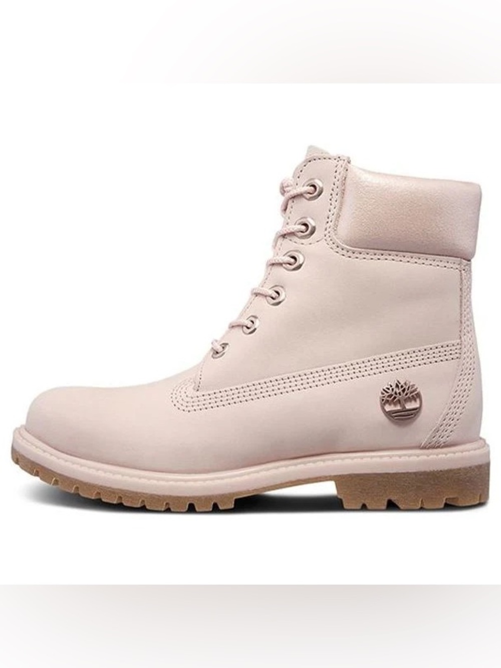 Women’s Light Pink 6” Timberland Boots